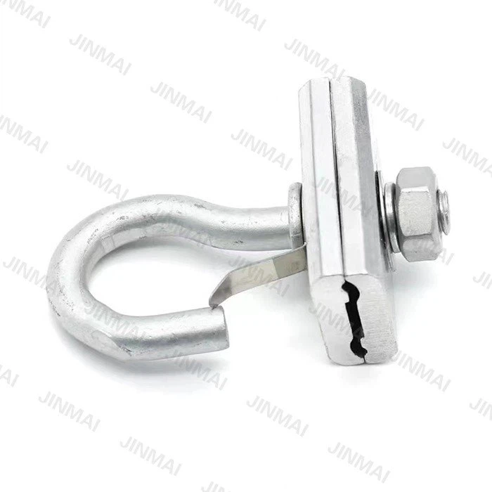 FTTH Draw Hook Electric Wire Drop Clamp