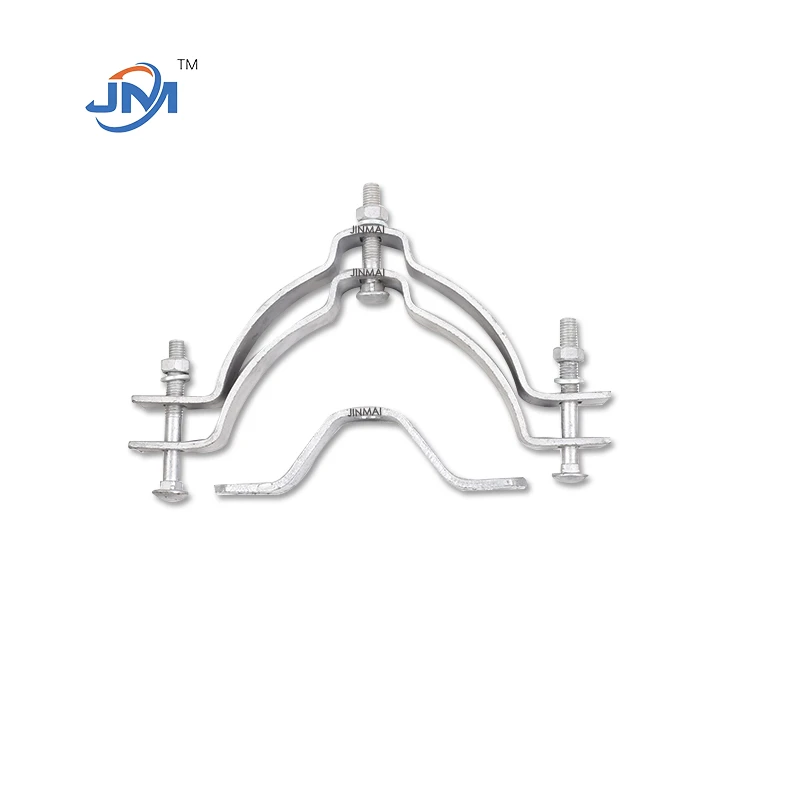 Hot Dip Galvanized Pole Band Mounting Clamp